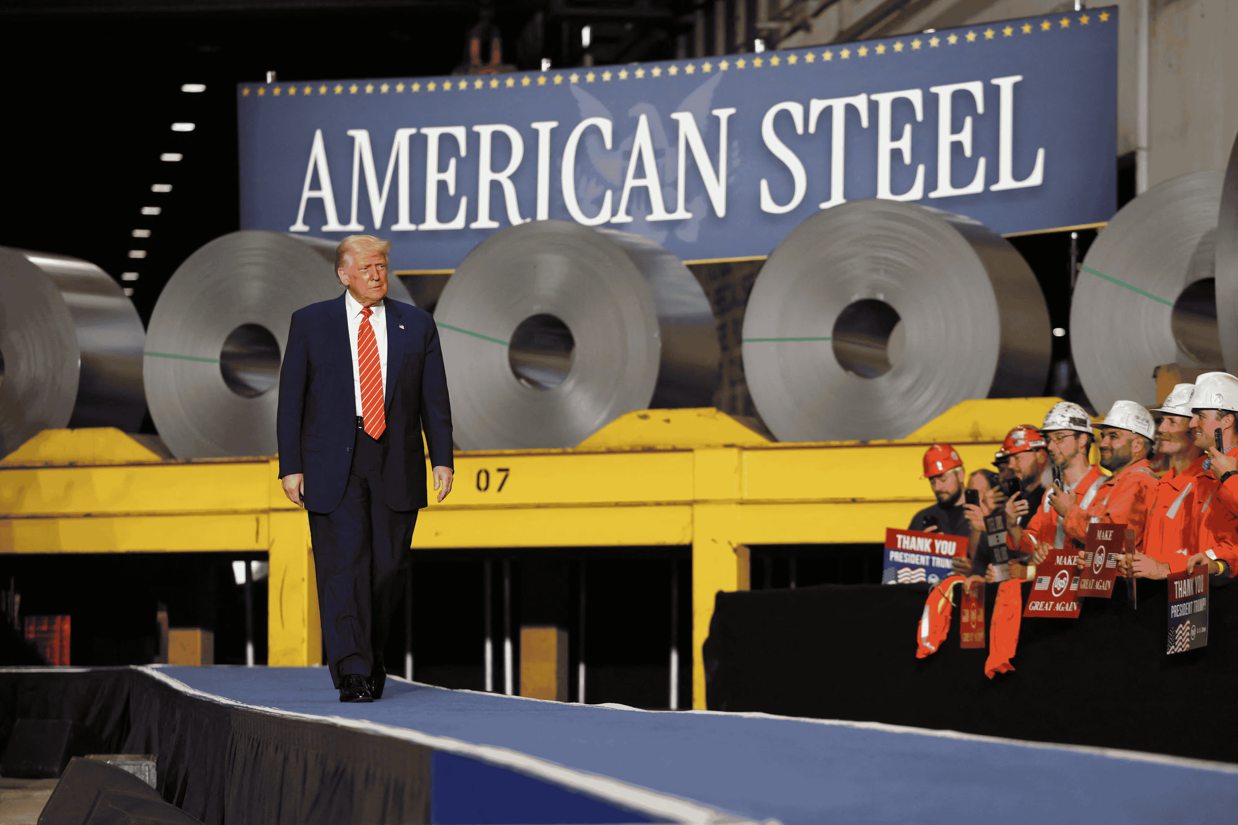 Wall Street Rises Even as Trump Doubles Steel Tariffs