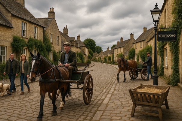 The Road Less Travelled: Why the UK Should Ditch Cars and Bring Back Horses and Carts